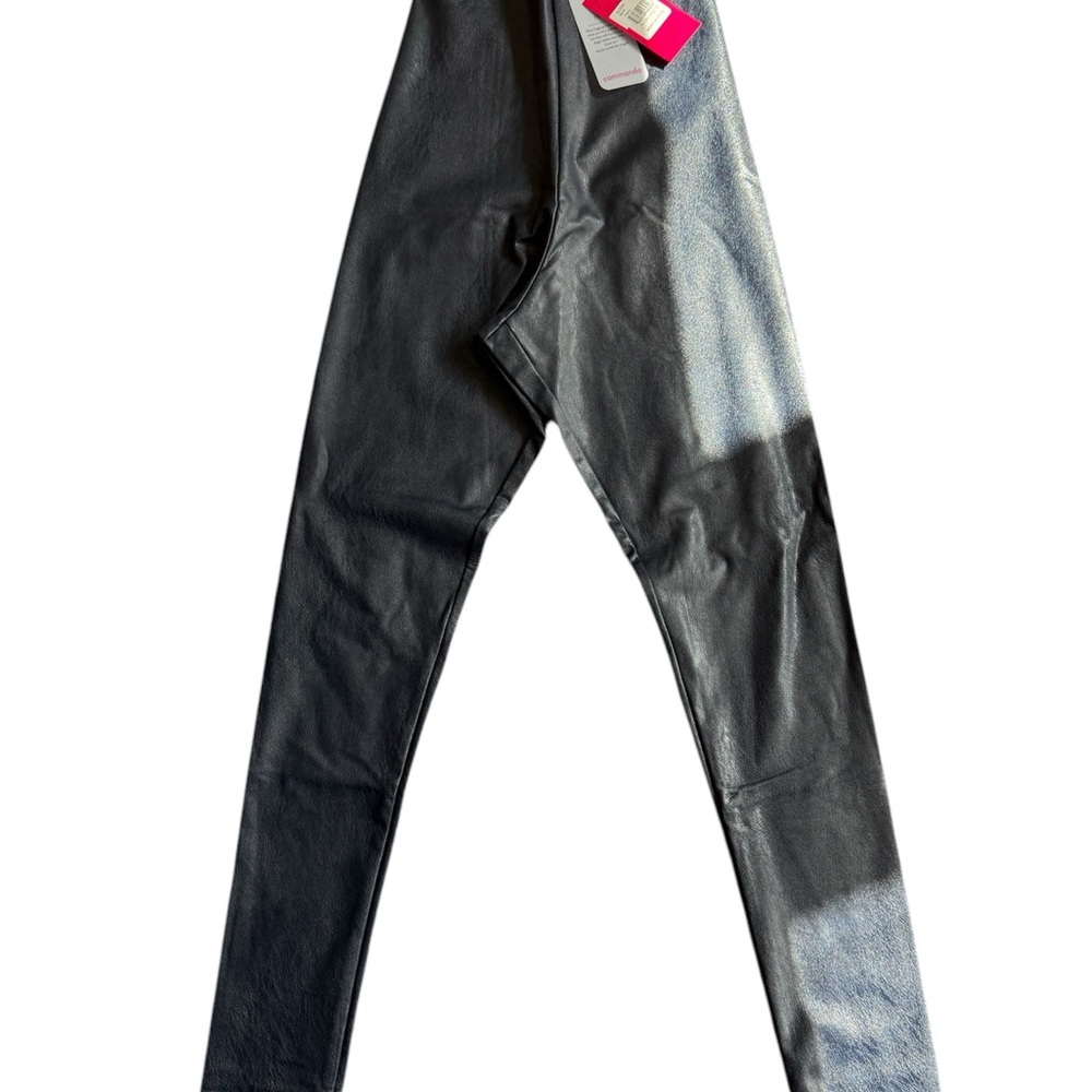 Blue commando Faux Leather Leggings